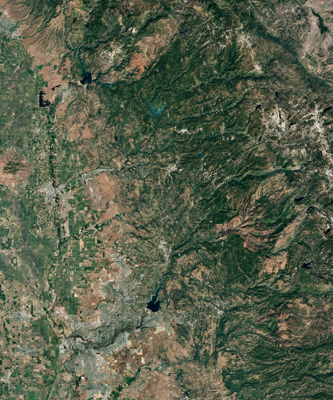 Satellite map showing Pavlo Builder Inc coverage across Greater Sacramento and surrounding communities
